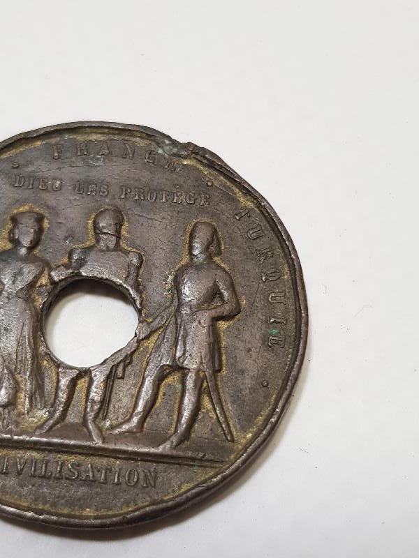 1854 DÜVELİ SELASE MADALYASI