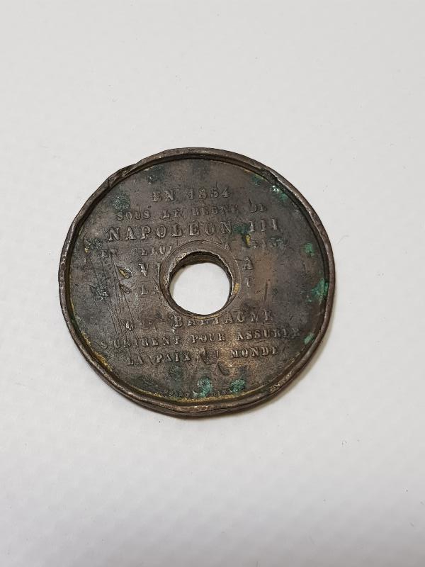 1854 DÜVELİ SELASE MADALYASI