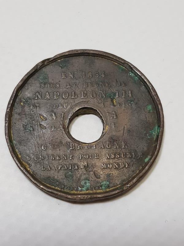 1854 DÜVELİ SELASE MADALYASI