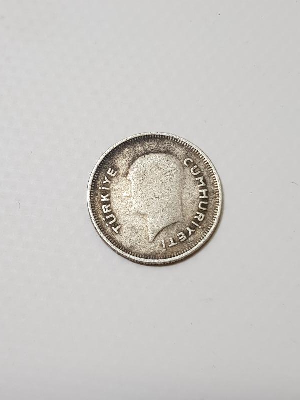 1936 GÜMÜŞ 50 KURUŞ