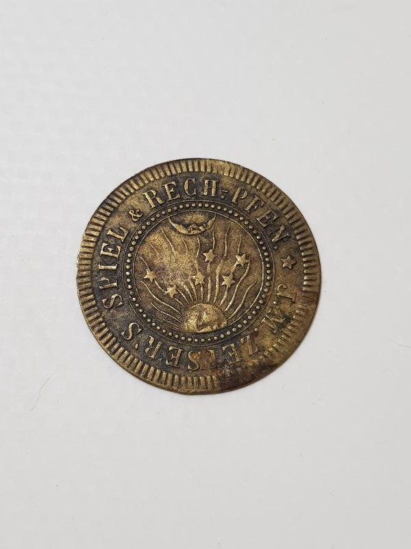 1. DÜNYA SAVAŞI DÖNEMİ NADİR ALMAN JETON