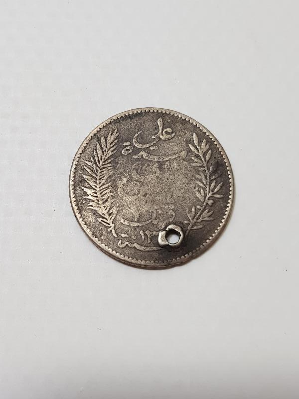 1891 TUNUS GÜMÜŞ 1 FRANK