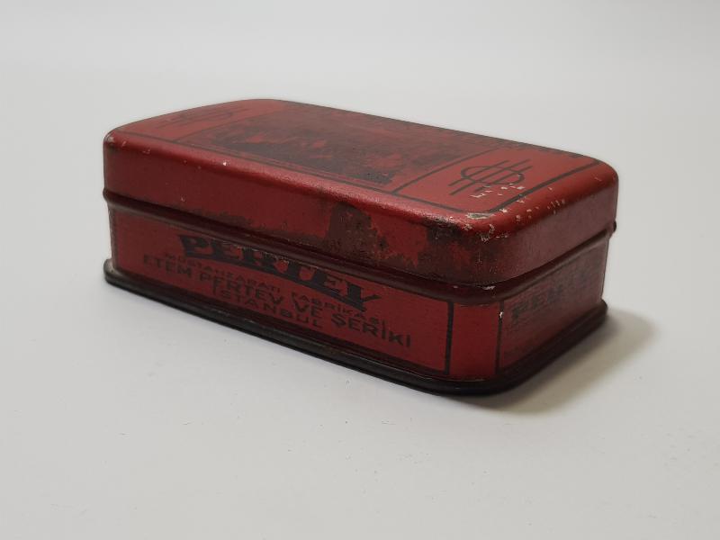 PERTEV MÜSTAHZARATI TENEKE KUTU