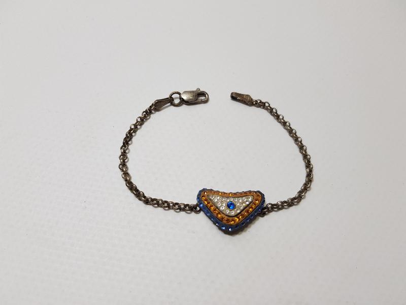 RENKLİ GÜMÜŞ BİLEKLİK