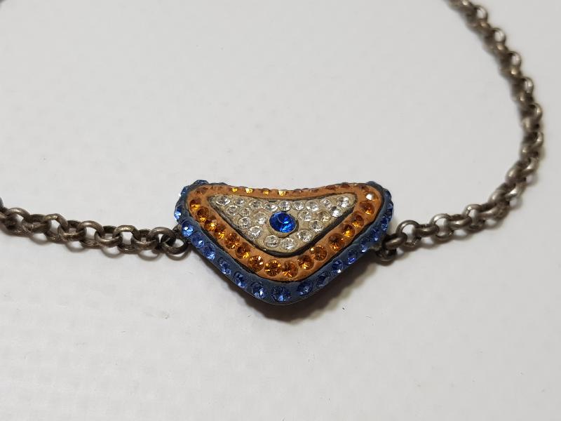 RENKLİ GÜMÜŞ BİLEKLİK