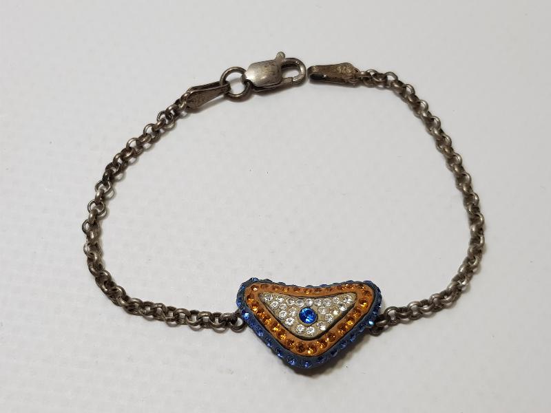 RENKLİ GÜMÜŞ BİLEKLİK