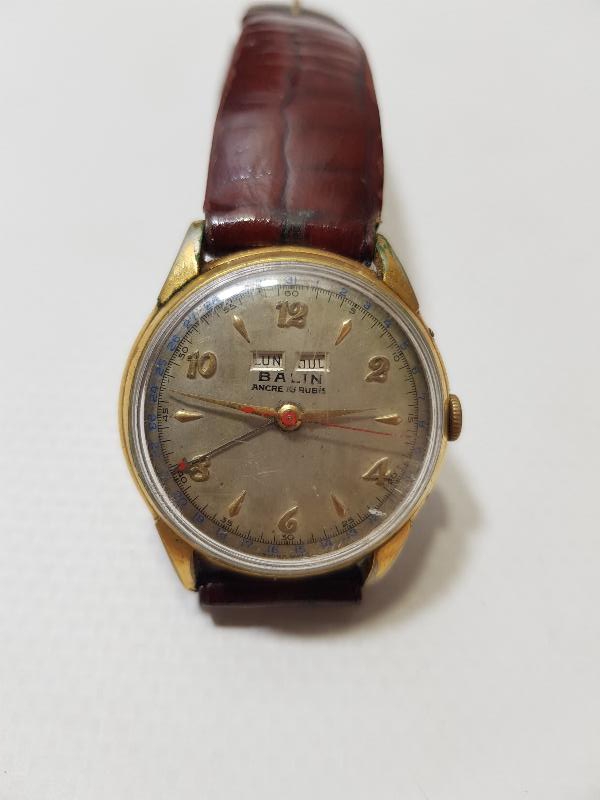 BALIN MARKA TAKVİMLİ NADİR KOL SAATİ