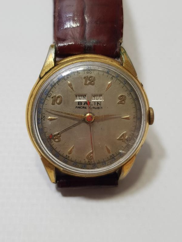 BALIN MARKA TAKVİMLİ NADİR KOL SAATİ