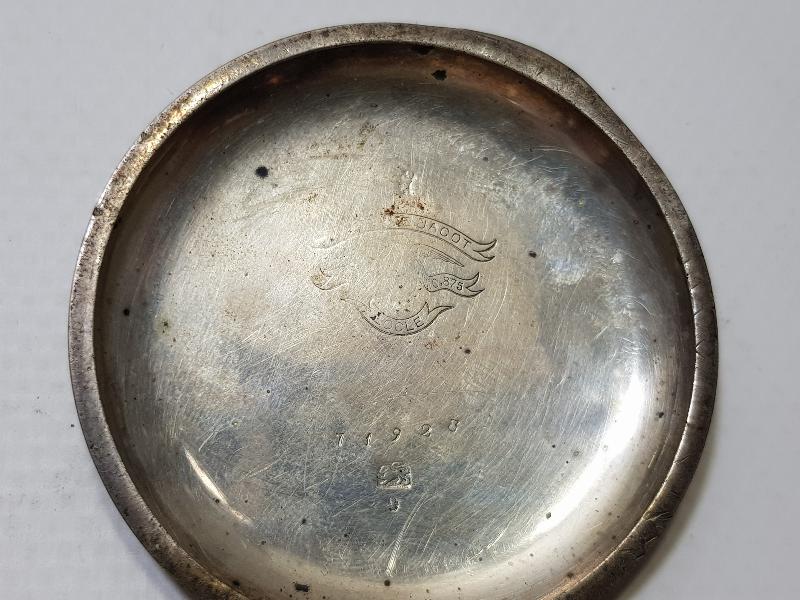 OSMANLI DÖNEMİ GÜMÜŞ SAAT KASASI VE MEKANİZMASI