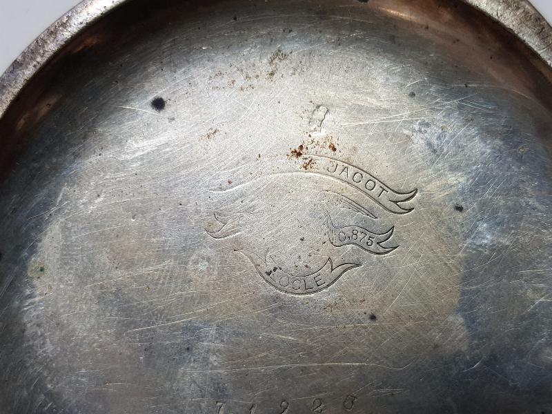 OSMANLI DÖNEMİ GÜMÜŞ SAAT KASASI VE MEKANİZMASI