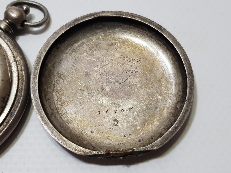 OSMANLI DÖNEMİ GÜMÜŞ SAAT KASASI VE MEKANİZMASI