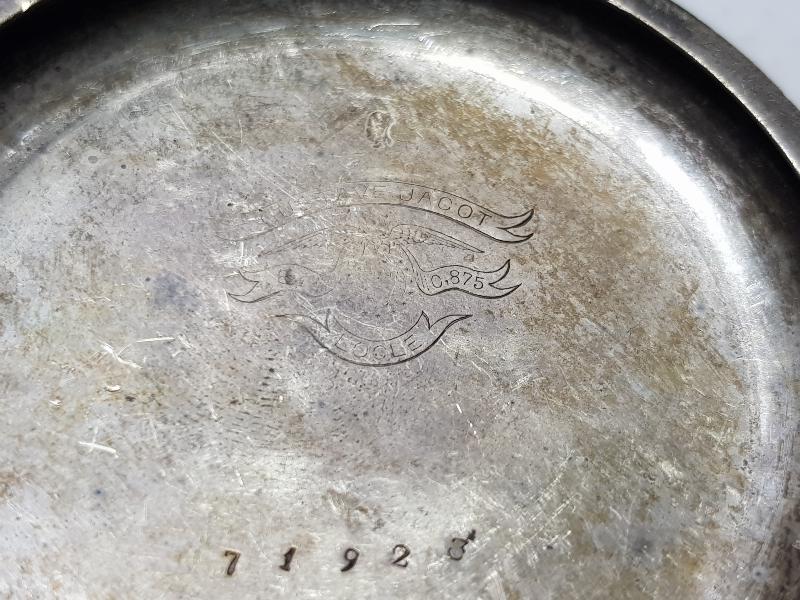 OSMANLI DÖNEMİ GÜMÜŞ SAAT KASASI VE MEKANİZMASI