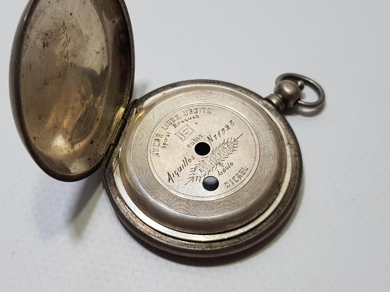 OSMANLI DÖNEMİ GÜMÜŞ SAAT KASASI VE MEKANİZMASI