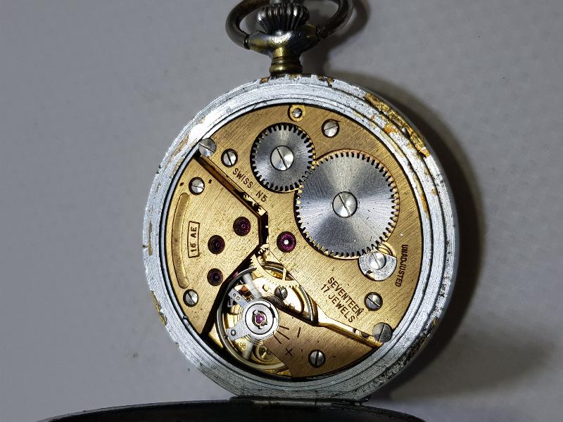 ANTİKA KRALINA MARKA KURMALI CEP SAATİ