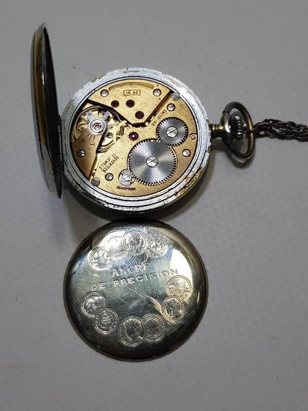 ANTİKA KRALINA MARKA KURMALI CEP SAATİ