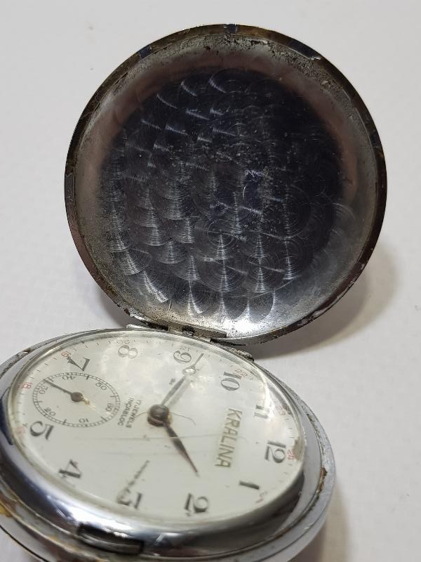 ANTİKA KRALINA MARKA KURMALI CEP SAATİ