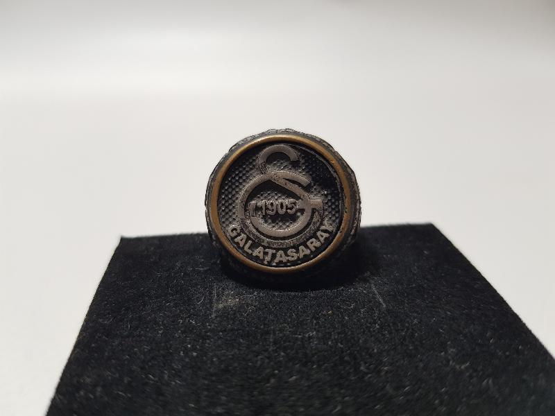 GS AMBLEMLİ GÜMÜŞ YÜZÜK