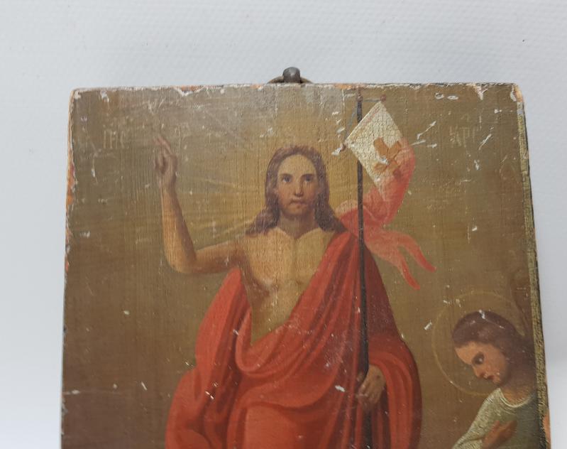 OSMANLI DÖNEMİ EL BOYAMA İKONA