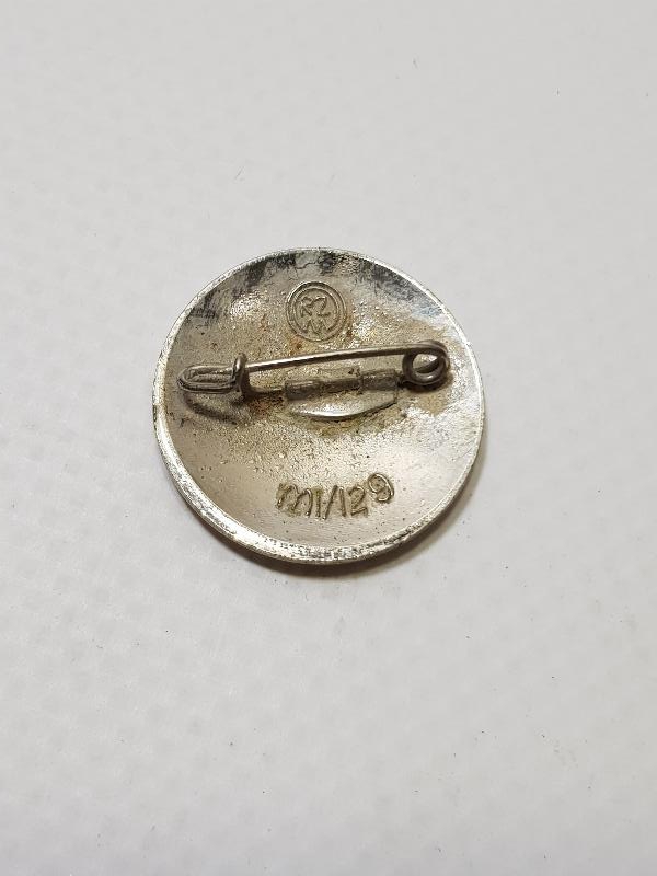 1930LARDAN ALMANYA İNGİLTERE MİNELİ VE GAMALI HAÇLI DOSTLUK ROZETİ