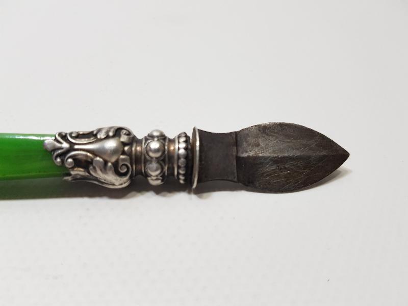 OSMANLI DÖNEMİ KATALİN VE GÜMÜŞ SAPLI HATTAT BIÇAĞI