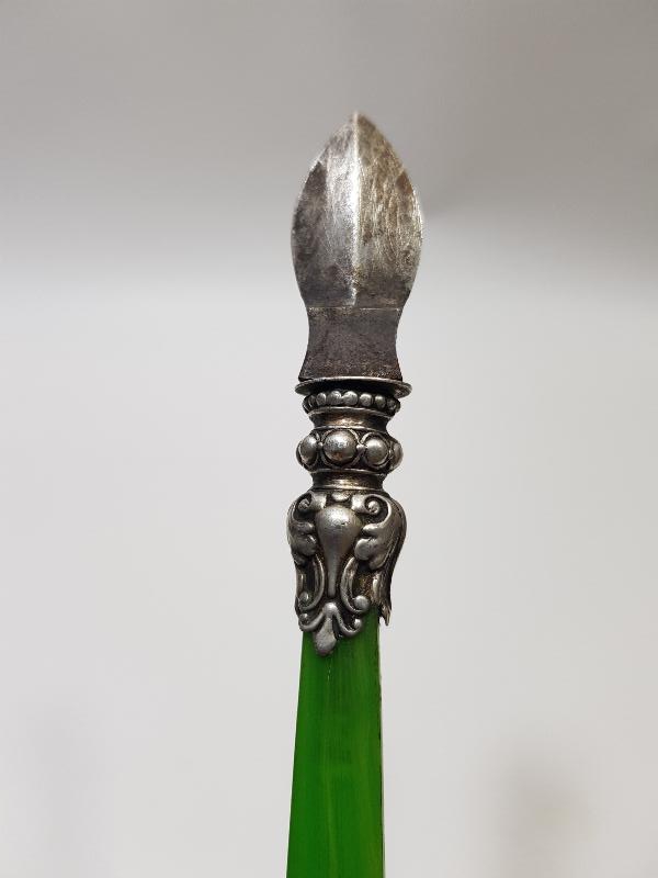 OSMANLI DÖNEMİ KATALİN VE GÜMÜŞ SAPLI HATTAT BIÇAĞI