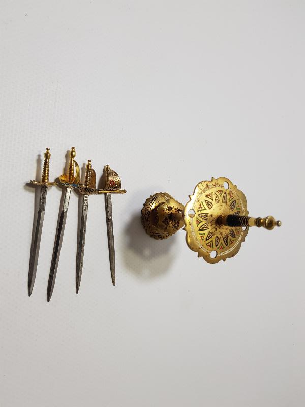 ANTİKA TOLEDO ZARF AÇACAĞI SETİ