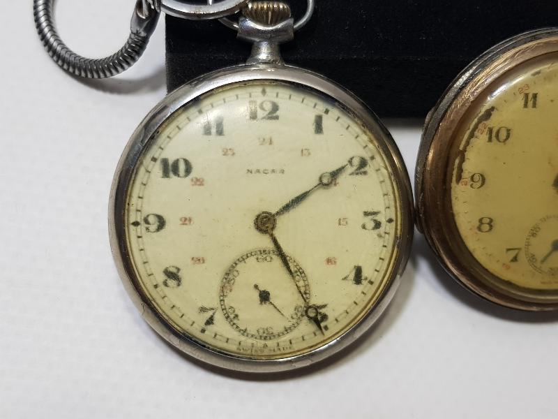 İKİ ADET ANTİKA CEP SAATİ