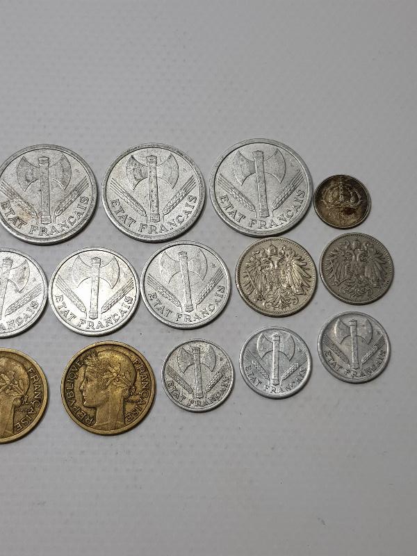 20 ADET ANTİKA YABANCI PARA