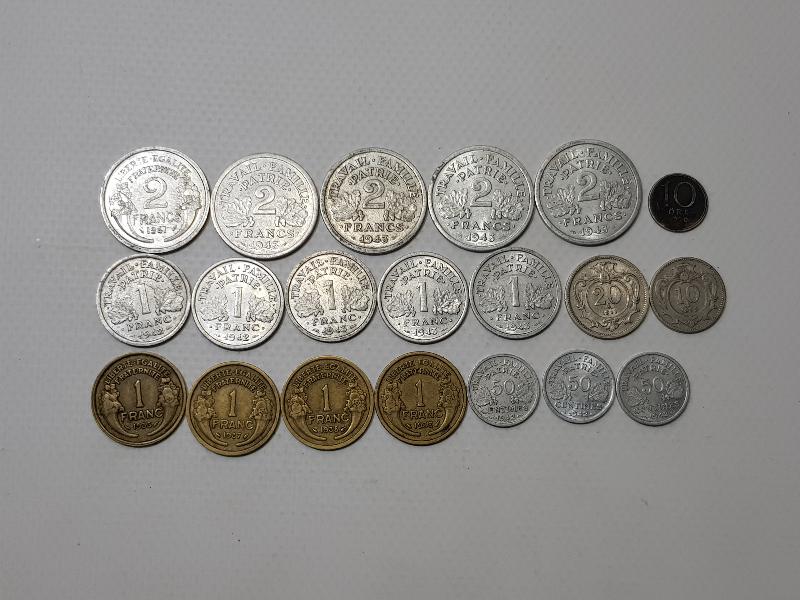 20 ADET ANTİKA YABANCI PARA