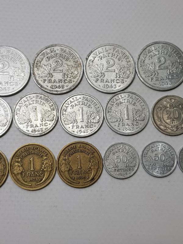 20 ADET ANTİKA YABANCI PARA