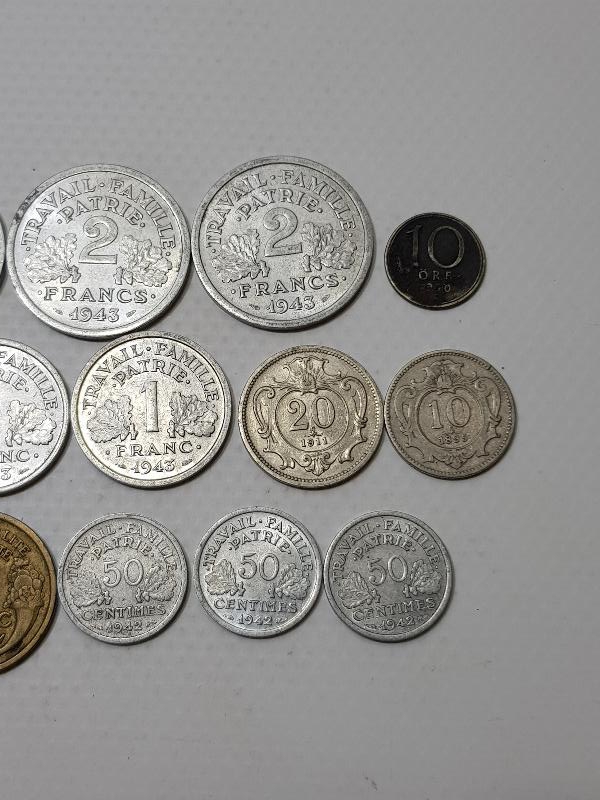 20 ADET ANTİKA YABANCI PARA