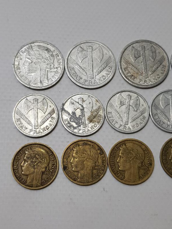 20 ADET ANTİKA YABANCI PARA