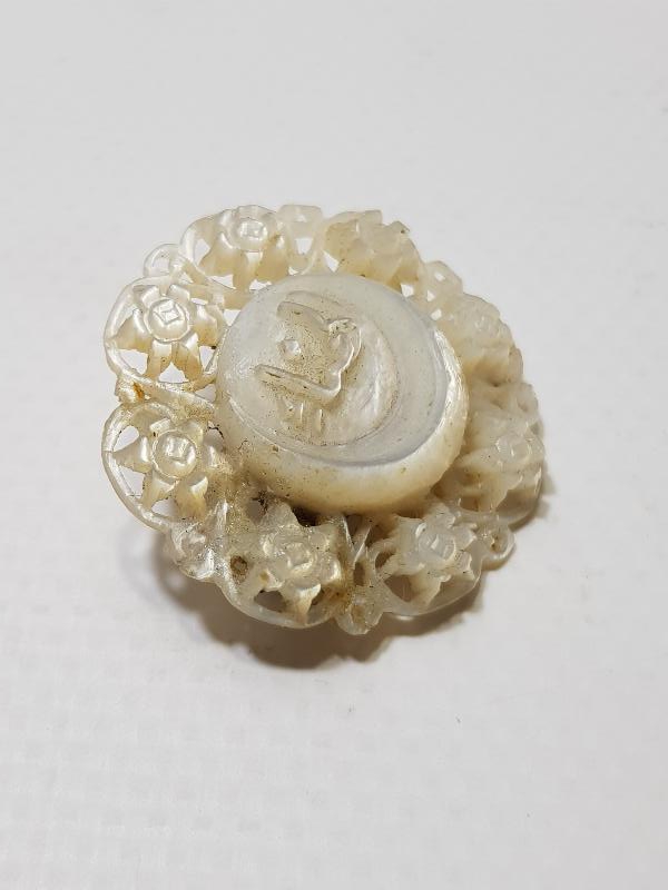 OSMANLI DÖNEMİ BİR ÇİFT SEDEF RUFAİ TAKISI