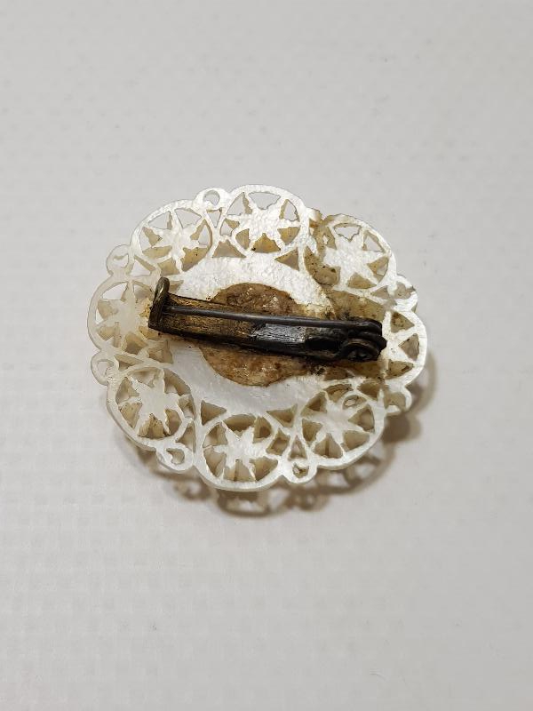 OSMANLI DÖNEMİ BİR ÇİFT SEDEF RUFAİ TAKISI