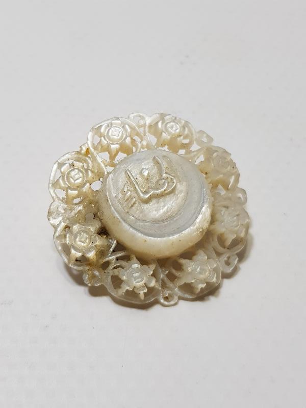 OSMANLI DÖNEMİ BİR ÇİFT SEDEF RUFAİ TAKISI