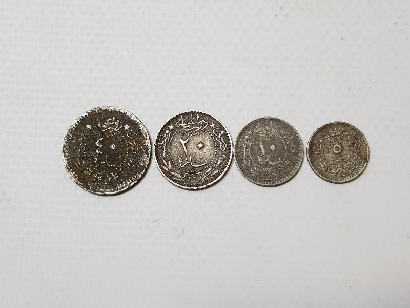 SULTAN MEHMET REŞAT DÖNEMİ 5-10-20-40 PARA