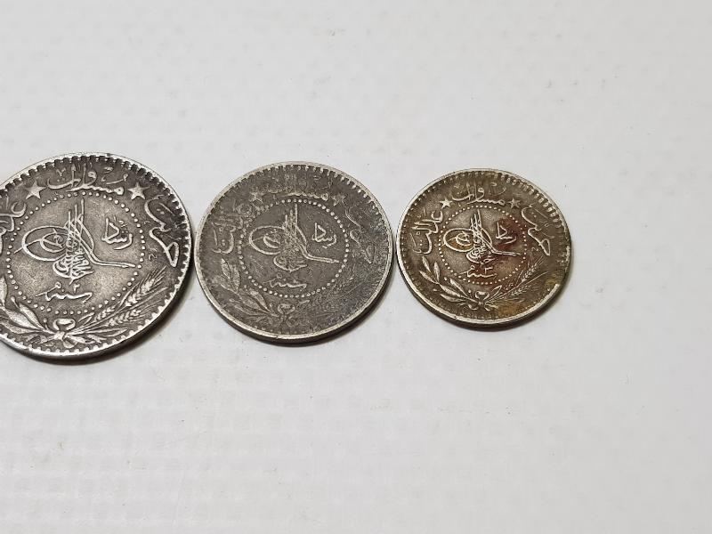 SULTAN MEHMET REŞAT DÖNEMİ 5-10-20-40 PARA