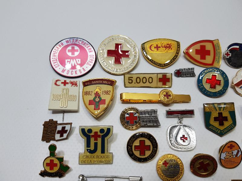 HAZIR KOLEKSİYON - KIZILHAÇ VE KIZILAY ROZET LOTU