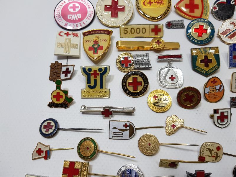 HAZIR KOLEKSİYON - KIZILHAÇ VE KIZILAY ROZET LOTU