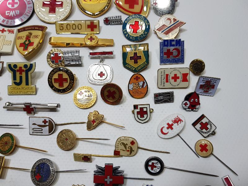 HAZIR KOLEKSİYON - KIZILHAÇ VE KIZILAY ROZET LOTU