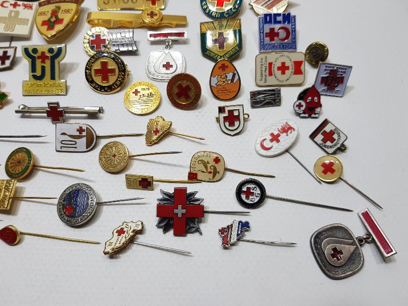 HAZIR KOLEKSİYON - KIZILHAÇ VE KIZILAY ROZET LOTU