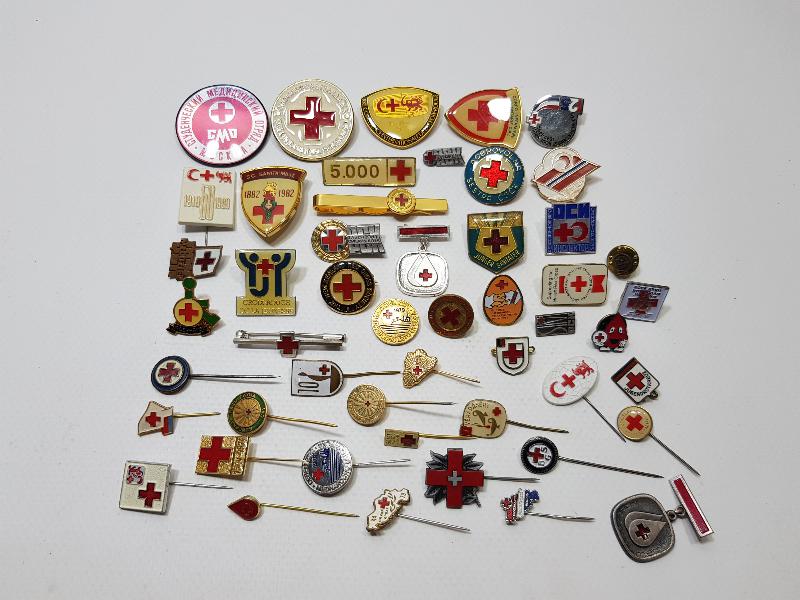 HAZIR KOLEKSİYON - KIZILHAÇ VE KIZILAY ROZET LOTU