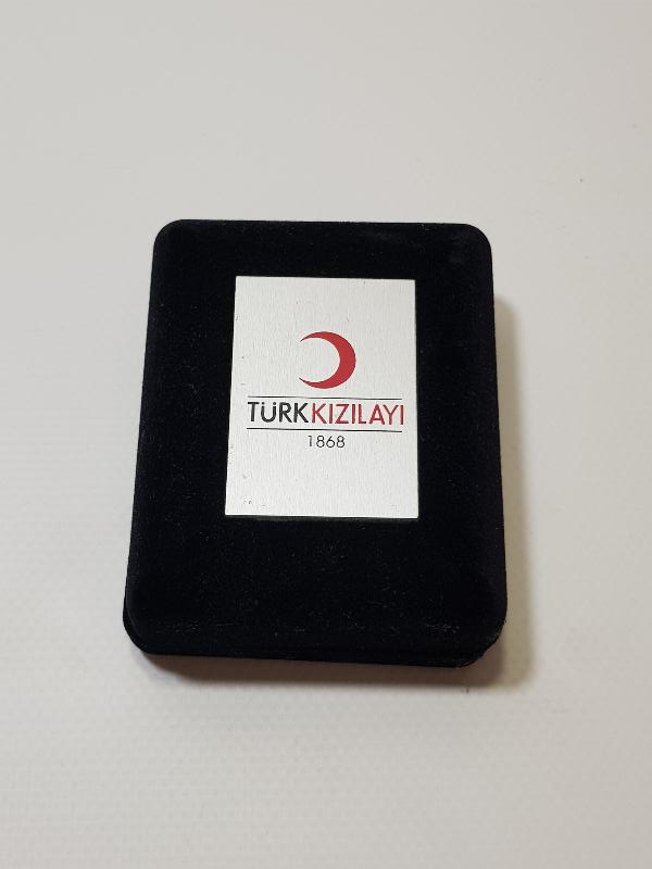 ORİJİNAL KUTUSUNDA GÜMÜŞ KIZILAY KAN BAĞIŞÇISI MADALYASI