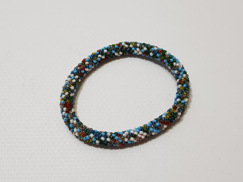 OSMANLI DÖNEMİ BONCUK İŞLEME ÇOCUK BİLEZİĞİ