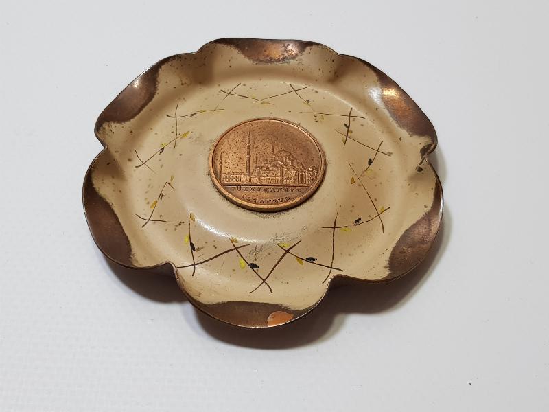 İSTANBUL SÜLEYMANİYE CAMİ GÖRSELLİ BAKIR DUVAR TABAĞI