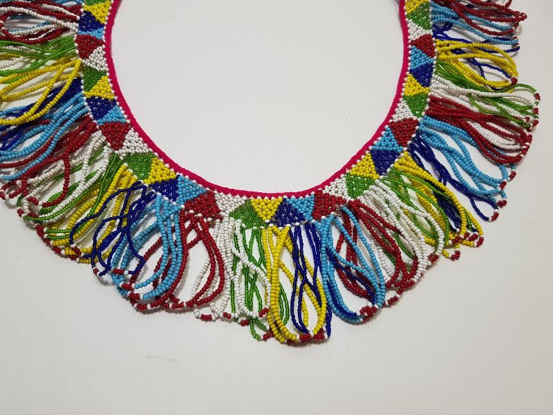 OSMANLI DÖNEMİ BONCUK İŞLEME GERDANLIK