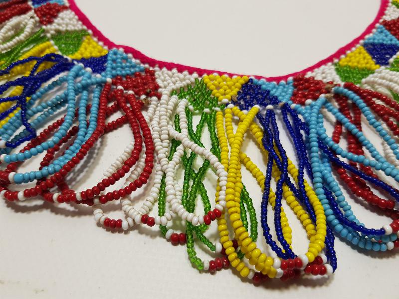 OSMANLI DÖNEMİ BONCUK İŞLEME GERDANLIK