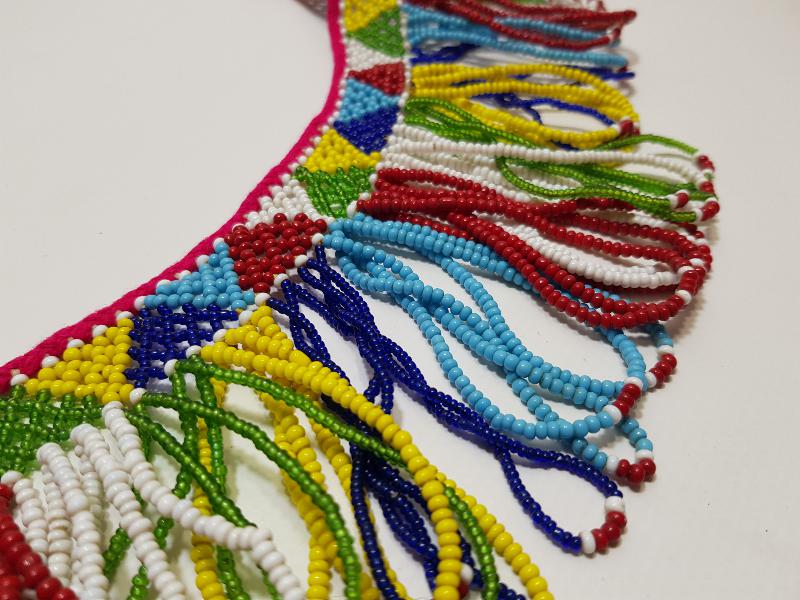 OSMANLI DÖNEMİ BONCUK İŞLEME GERDANLIK