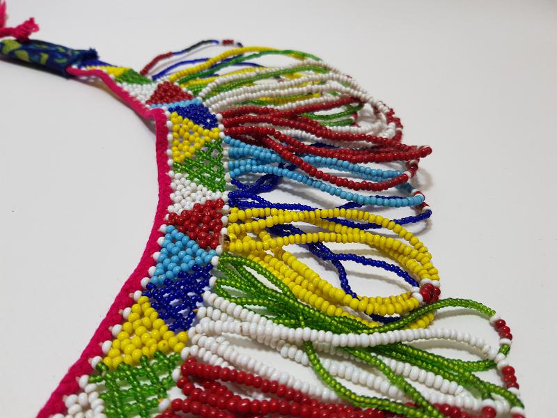 OSMANLI DÖNEMİ BONCUK İŞLEME GERDANLIK