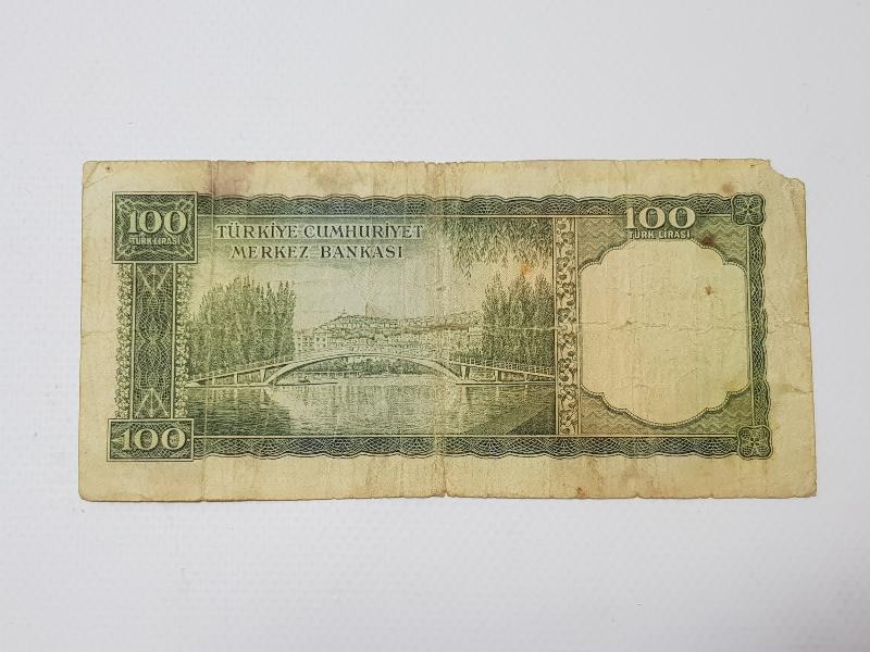 5. EMİSYON 100 LİRA KAĞIT PARA